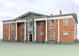 Project of the housing development.